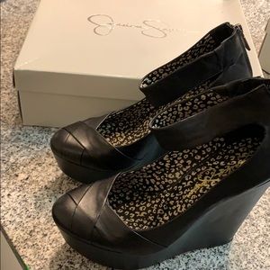 Hardly worn Jessica Simpson platform heels